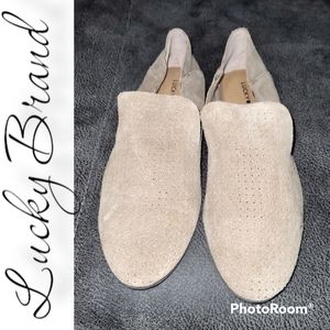 NWT Lucky Brand Suede Loafers Sz 9